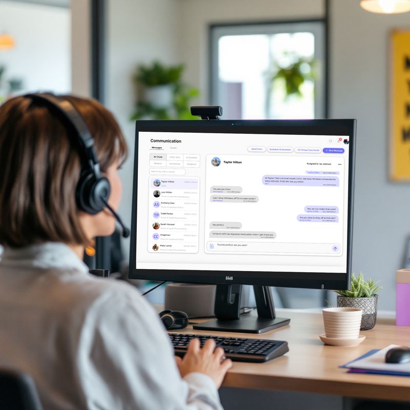 Retrevr dashboard showing the hospital's answered calls and bookings in real time